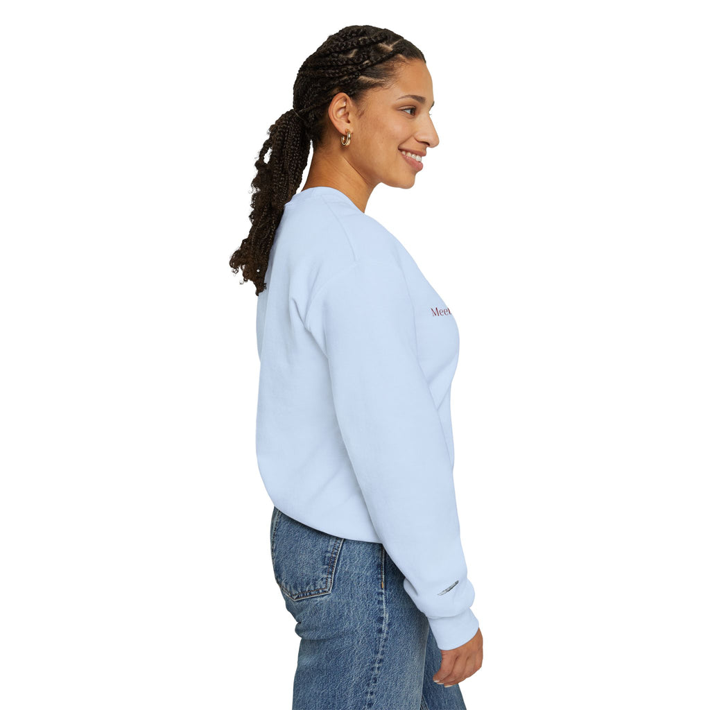 Meeting you at the rooftop crewneck sweatshirt