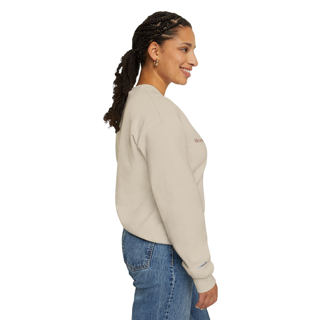 Meeting you at the rooftop crewneck sweatshirt